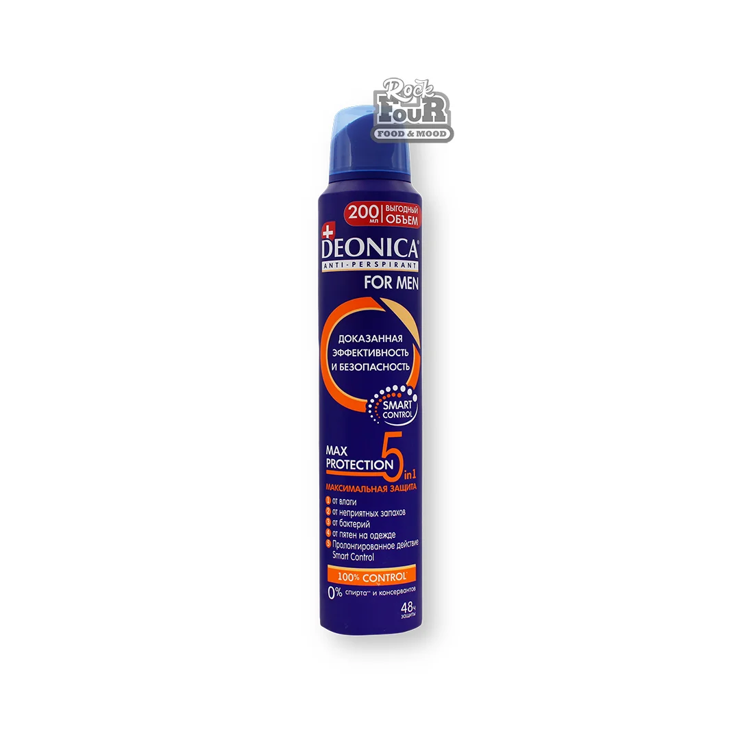 Հակաքրտինքային միջոց «Deonica for men Max Protection 5in1» 200մլ